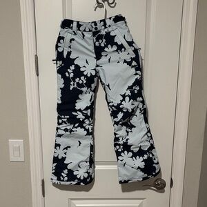 Burton Girls Sweetart Ballad Blue Camellia Snow Pants